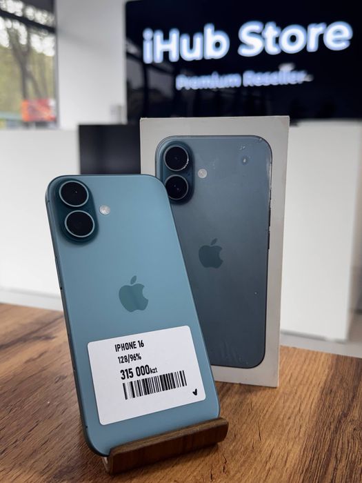 Айфон16•128гб/96%көк