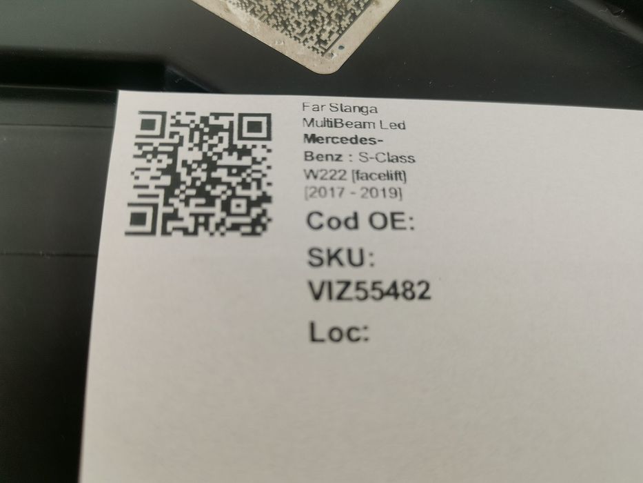 Фар Ляв Мултибийм Лед Мерцедес-Бенц С-Клас / Mercedes-Benz S-Class W22