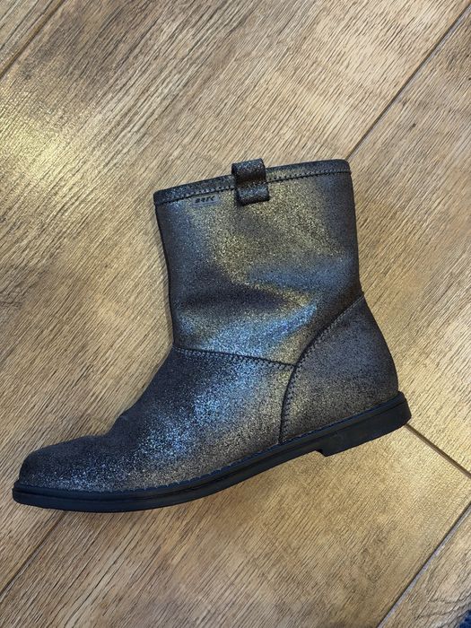 Сапоги, кожа/ шерсть, размер 33, Польша