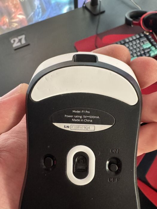 Мышь VGN Dragonfly F1 PRO MAX белый