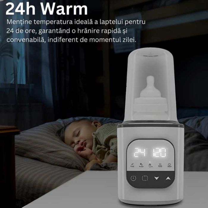 Incalzitor Biberon, Rapid, Multifunctional 5 in 1 si Sterilizator