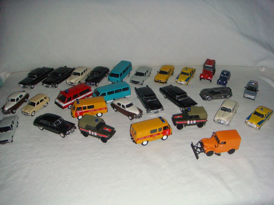 машинки коллекционные