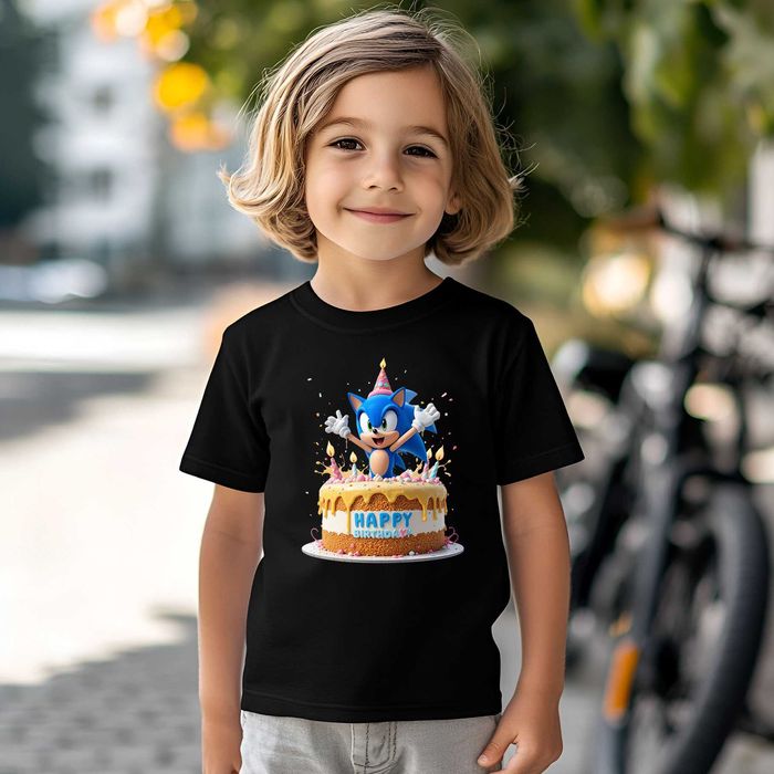 Детски тениски, Рожден ден, Соник, Sonic