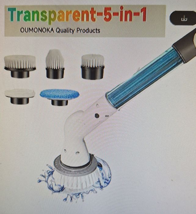 Електрическа мултифункционална четка с приставки