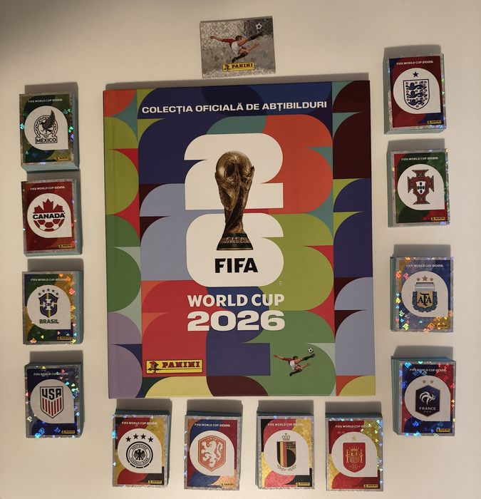 Set complet Cupa Mondiala 2026
