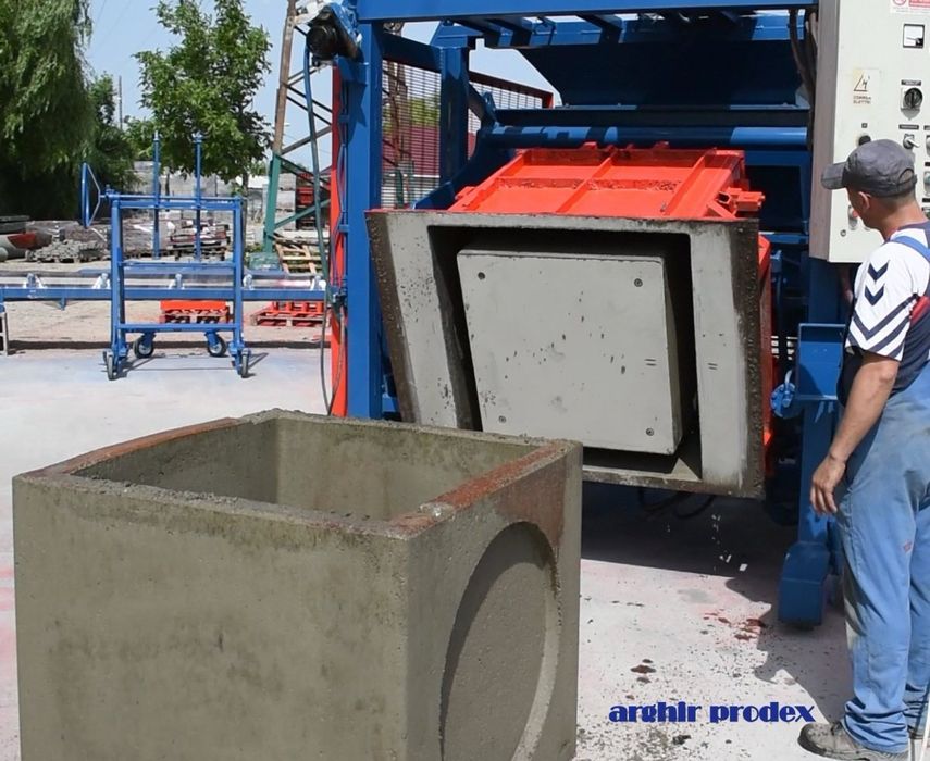 Camine si capace din beton armat, pentru instalatii de apa, gaz, electrice si internet