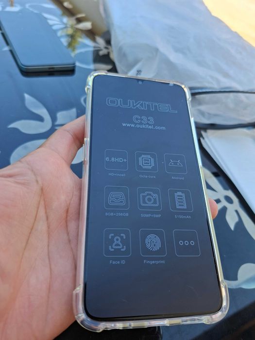 Oukitel C33 (8GB RAM / 256GB) – Оранжев, Като нов с фабрично фолио!