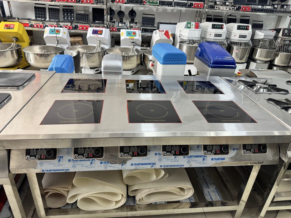 Gaz plita, restoranlar va osh xonalar uchun gaz plita