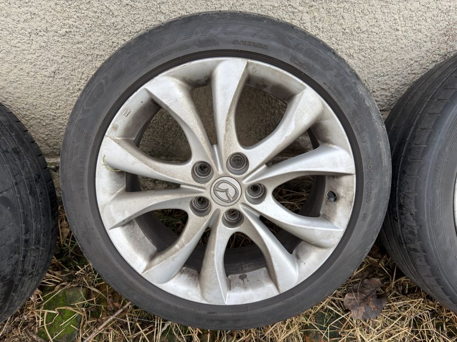 5x114,3 R17 originale Mazda + cauciucuri de vara