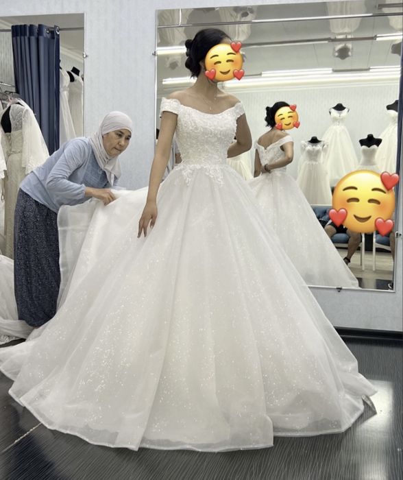 Новое свадебное платье