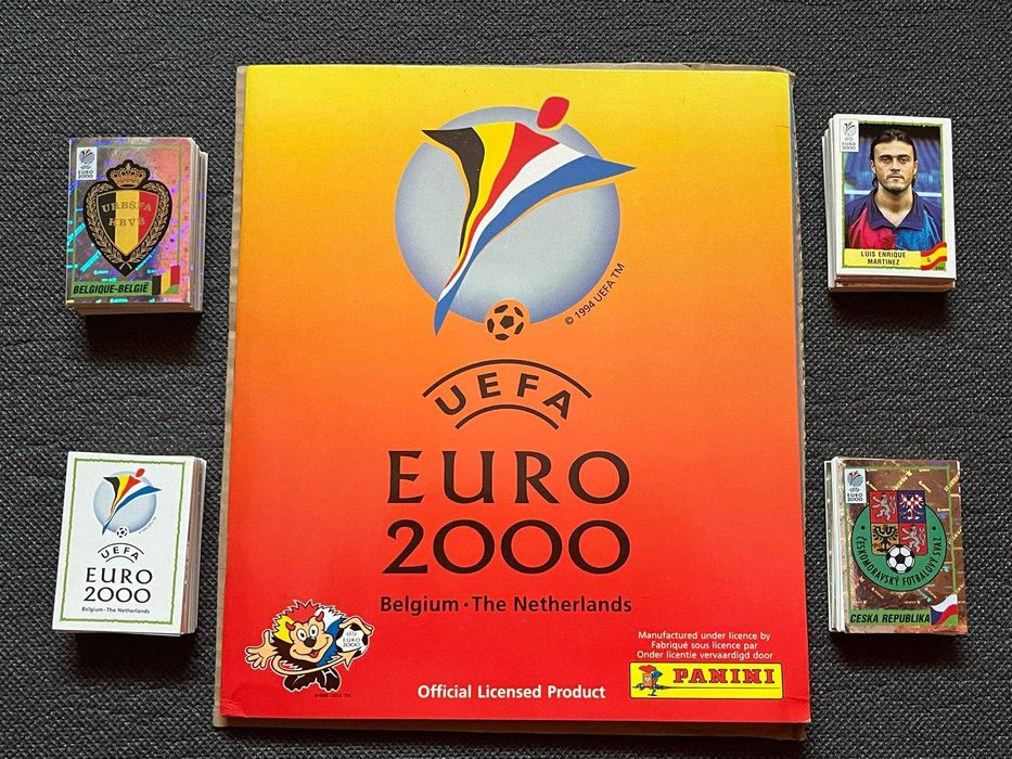 Panini UEFA Euro 2000 Belgia/Olanda- Set Complet