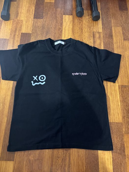 Тениска на колаборация Off white x Andres размер S