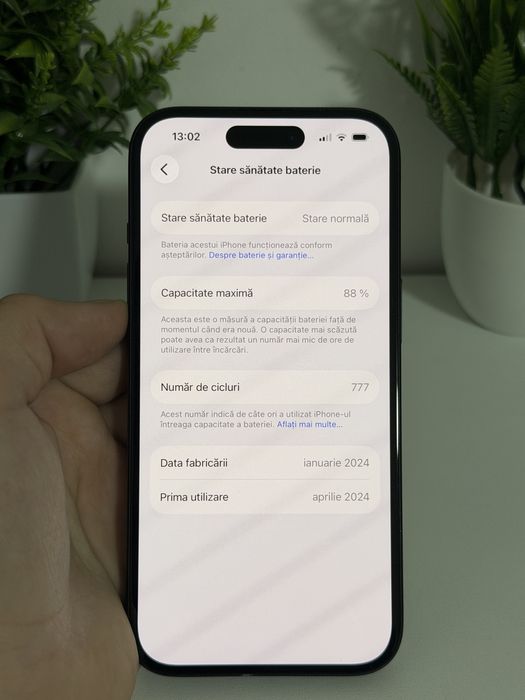 Iphone 15 128gb 88% stare buna