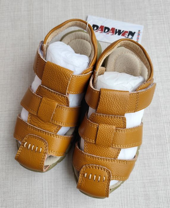 Sandale copii din piele naturală - NOI, mărimea 31 (19 cm interior)
