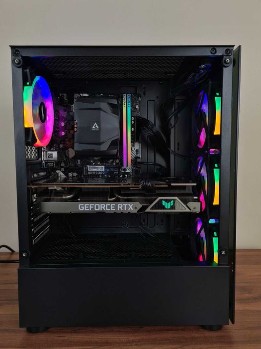 Нов | Ryzen 5600 | RTX 3070 | 16 GB RAM | NVMe 512GB | Геймърски