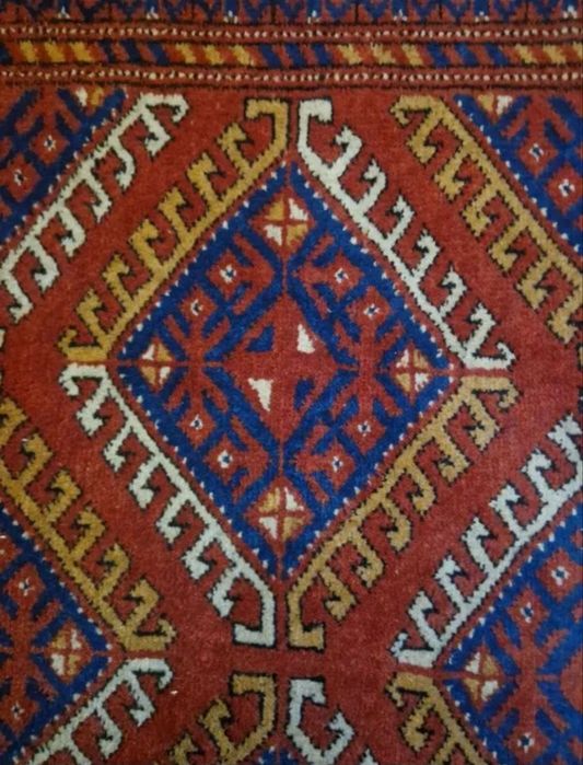 Туркменский ковер ручной работы 100%  щерсть