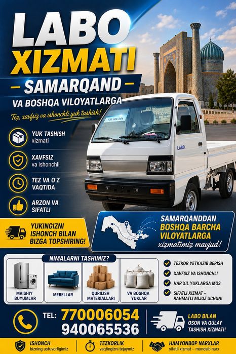 Labo xizmati izotermik furgon