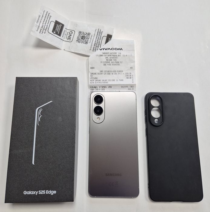 Като нов! Samsung S25 Edge 256Gb