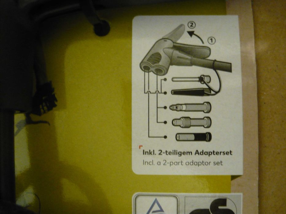 Pompă bicicletă mare cu manometru NOUĂ