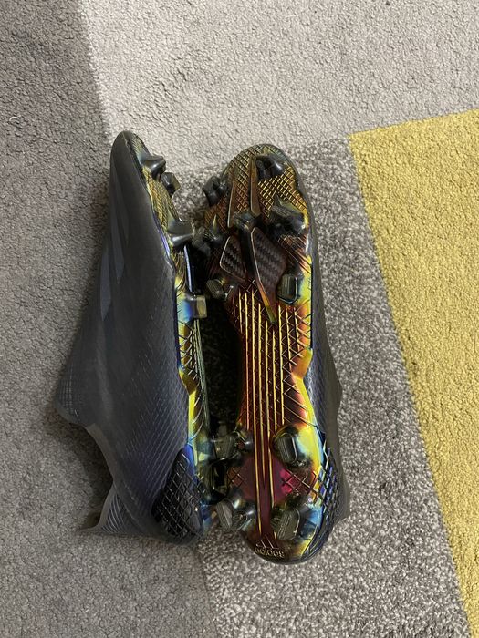 ghete de fotbal adidas ghosted+, laceless, marime 44 2/3