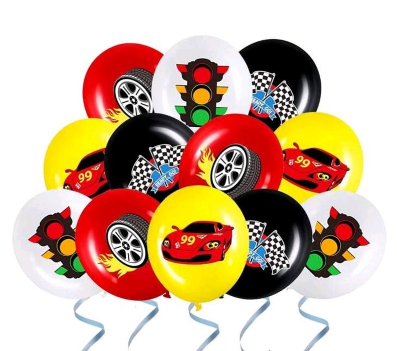 Парти сет украса  Hot wheels и строителни машини
