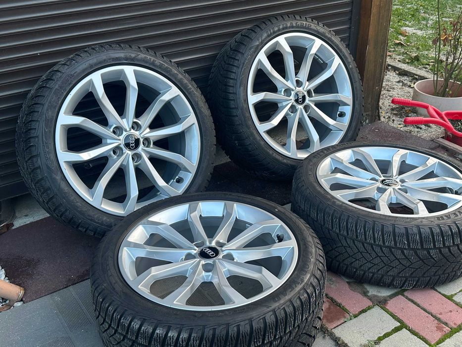 Schimb jante Audi R18  anvelope iarna 245/40/18 cu R17 225/50/17 iarna