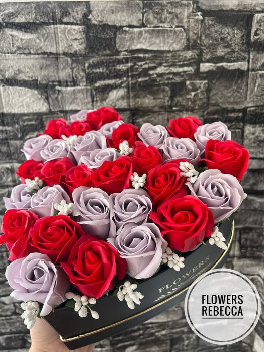 Aranjamente din trandafiri de sapun