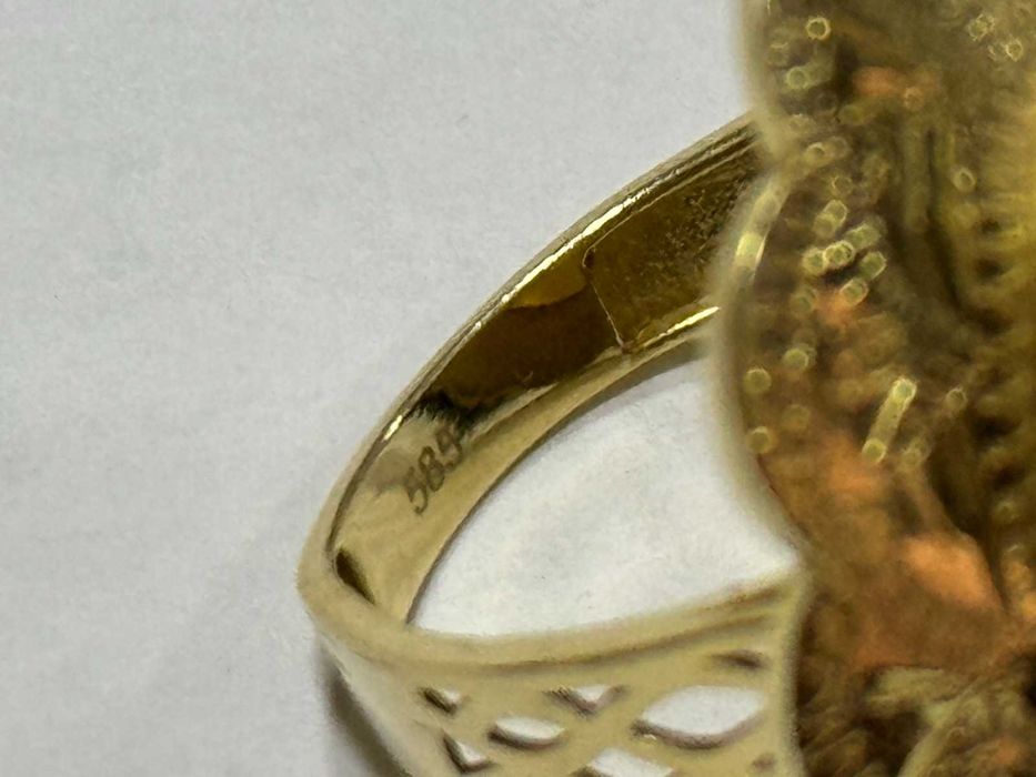 Златен Дамски Пръстен 14К(6.21гр)