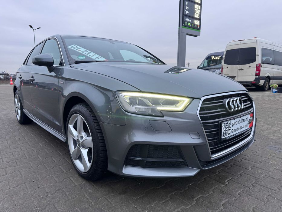 Audi A3  S-Line An 12/2016  2.0 TDI -150 CP - EURO 6 - RAR-ul efectuat