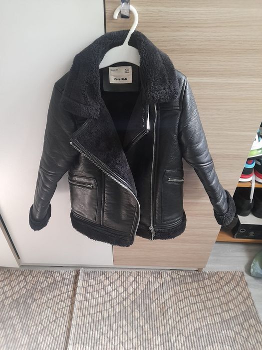 Cojoc piele fete Zara