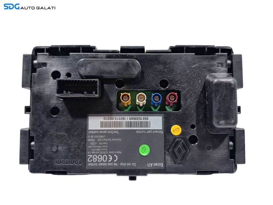 Unitate Radio CD Player Bluetooth cu Display si Telecomanda Renault Megane 3 2008 - 2015 Cod 281153266R 259153398R [L6733]