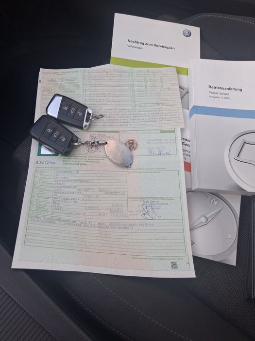 Vw Passat B8 - Automată DSG 6 +1 trepte  - 2,0 TDI - 150cp - Euro 6 -model fară Addblue