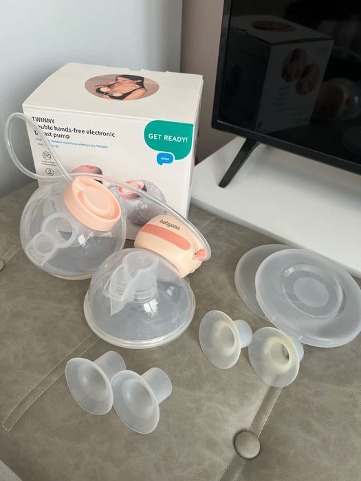 Двойна електрическа помпа за кърма BabyOno Get Ready Twinn