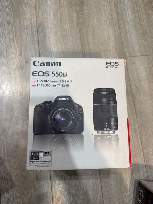 Canon EOS 550D + 3 объектива + сумка