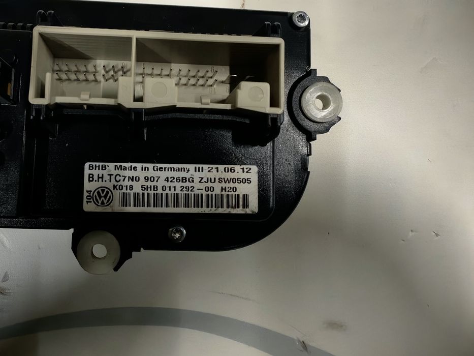 Управление климатик Volkswagen Golf 6 / Фолксваген Голф 6 2012г