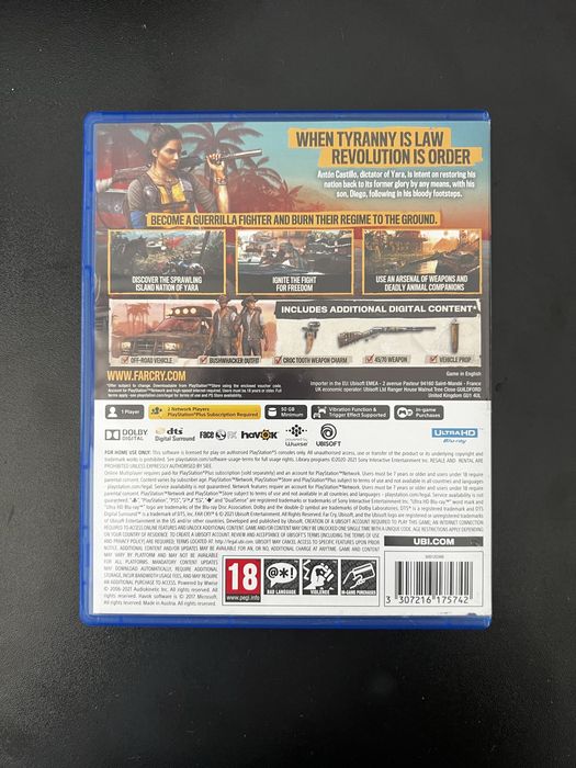 Joc ps5: far cry 6 in stare ideala