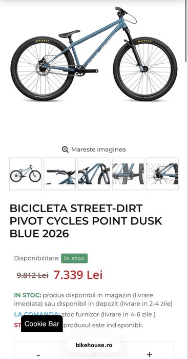 Pivot point nou cu garantie