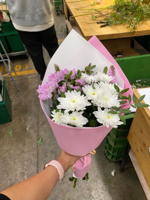 Букеты цветов к 8 марта