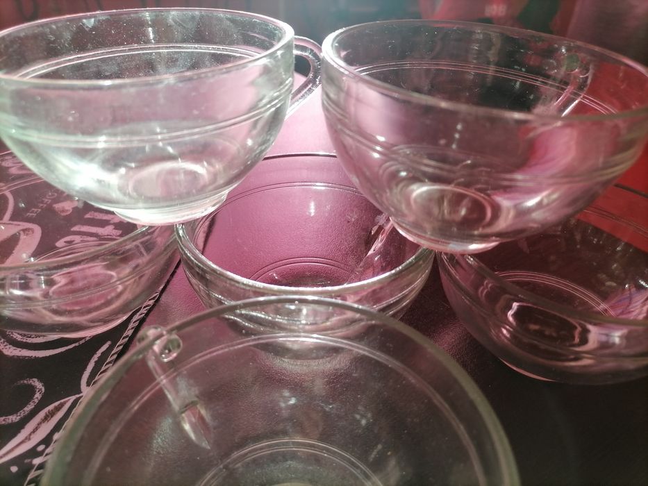 Стъклени термо чаши за кафе и чай