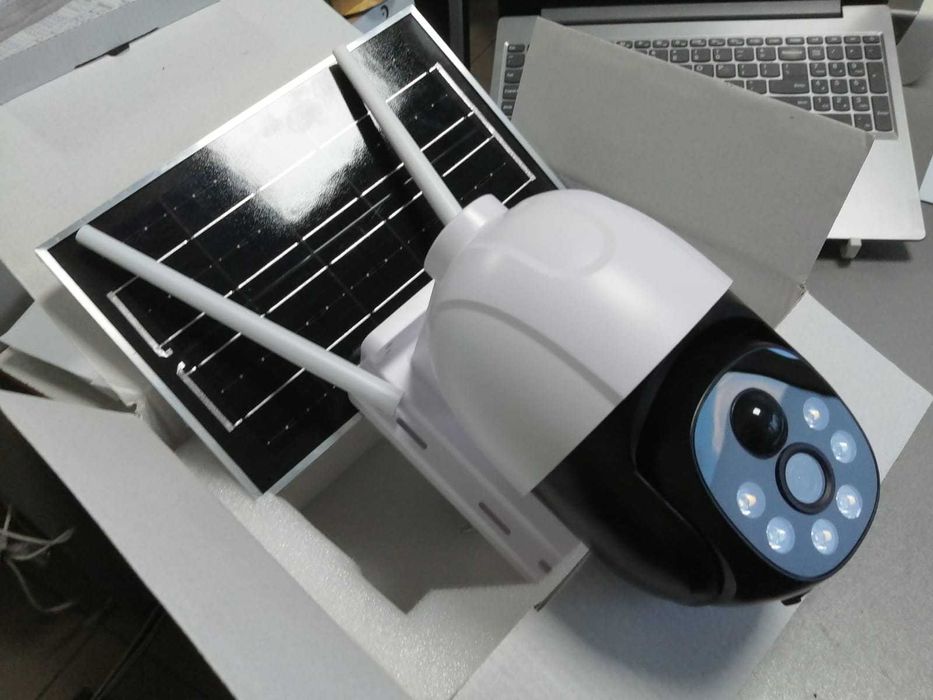 Camera 4G wireless cu panou fotovoltaic + card Micro SD 64Gb