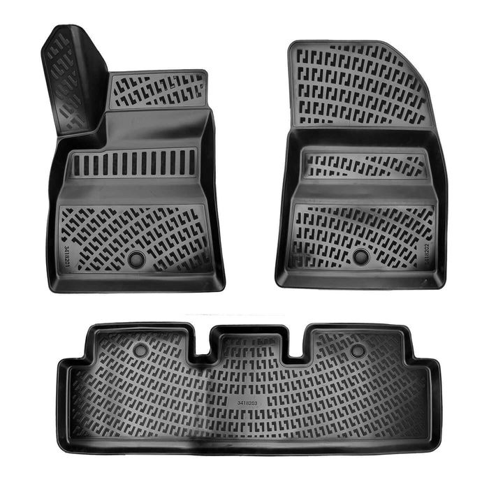 Гумени стелки RizLine за Tesla Model 3 (2017+) Тесла Модел 3