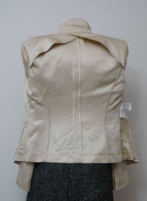 Sacou Max Mara ivory bumbac marimea 40IT