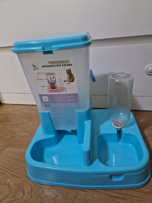 Dispenser automat, distribuire mancare si apa Bol pt hrana pisica