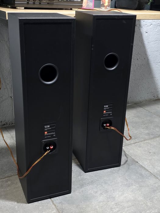 Boxe de podea JBL TLX-320, 3 cai, Black, hifi stereo retro