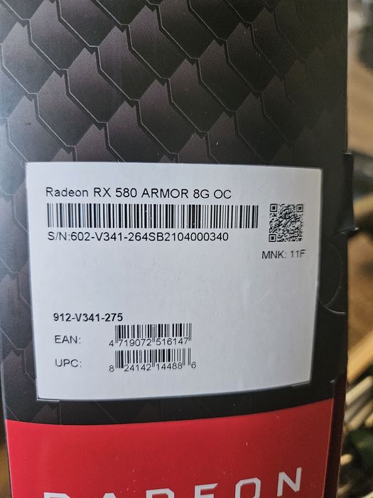 Msi rx 580 8gb armor