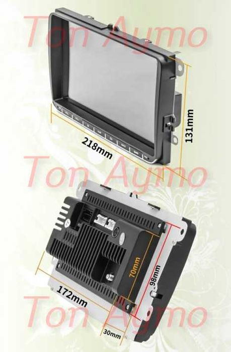 Мултимедия 9" Андроид Фолксваген Сеат Шкода VW SEAT SKODA 2GB/32GB