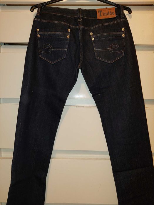 Blugi/jeans Tinddo cu fir auriu TRANSPORT GRATUIT