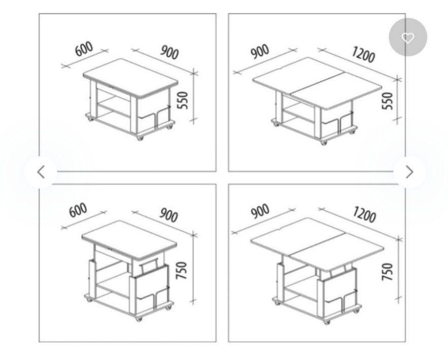Продам стол трансформер