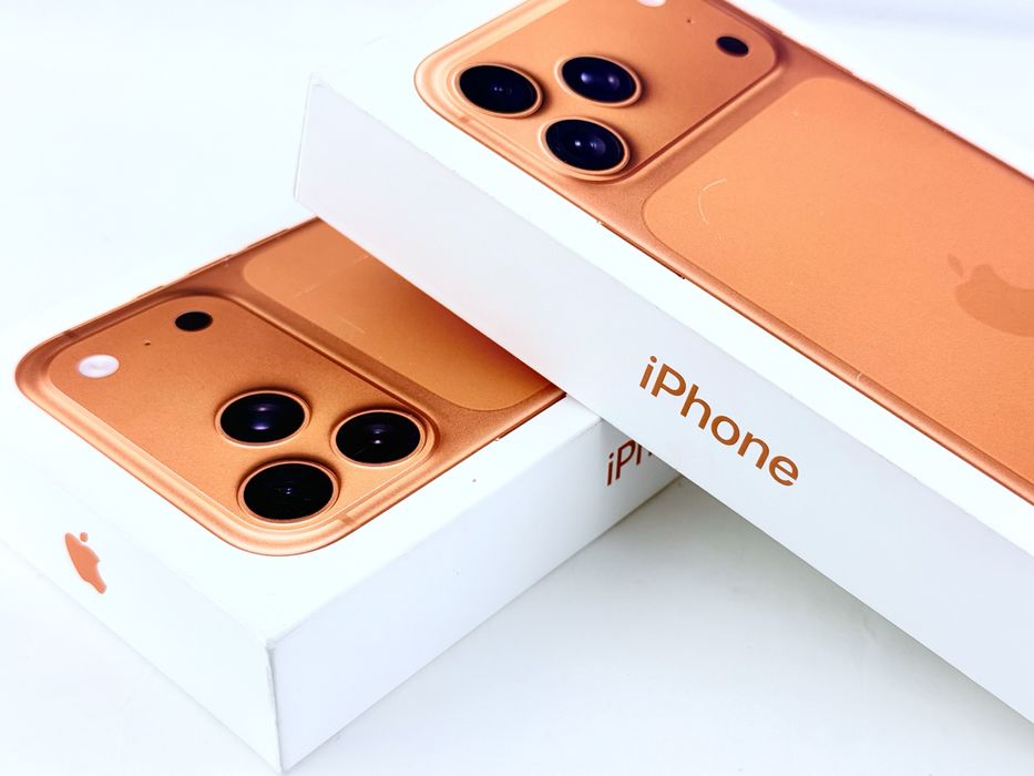 НАЛИЧЕН! Apple iPhone 17 Pro Max 256GB Orange НОВ!