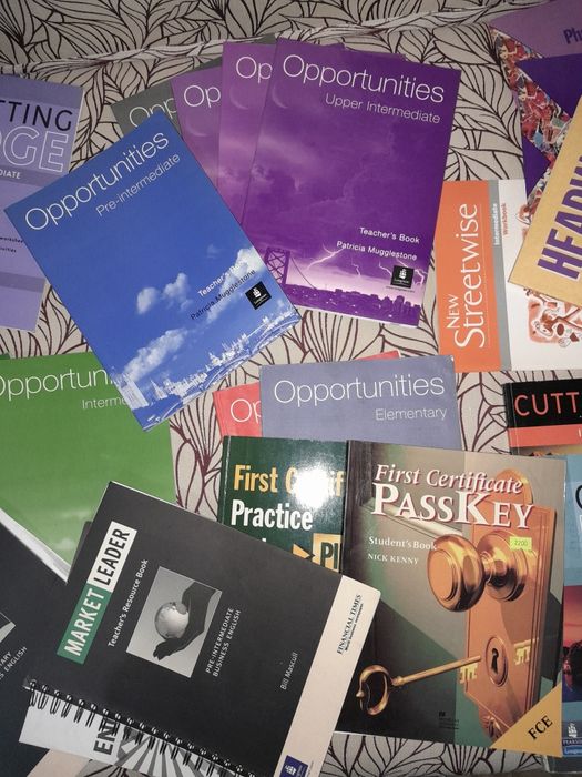 Книги английский и французский